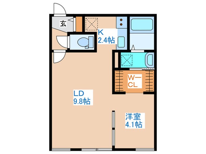 effort hondoriの物件間取画像