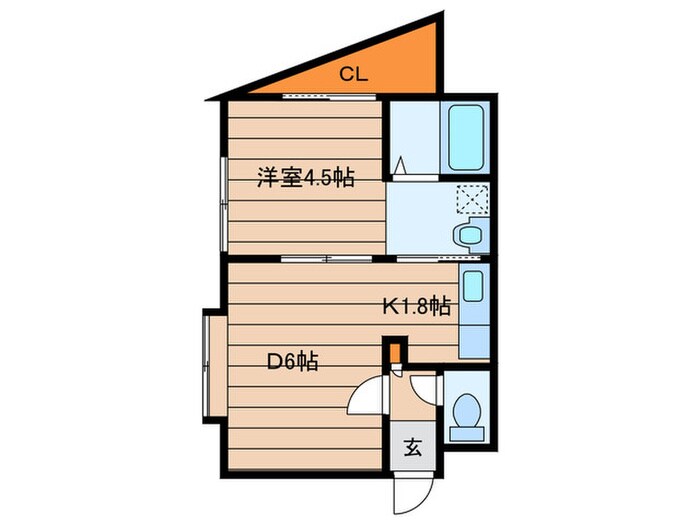 ヴィータフェリーチェの物件間取画像