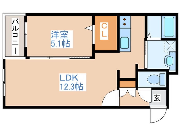 リージェント５の物件間取画像