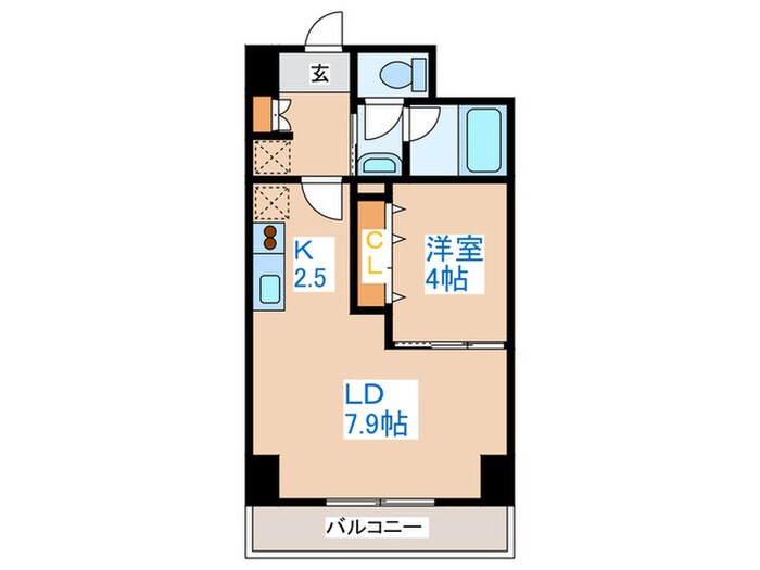 ＰＲＩＭＥ　ＵＲＢＡＮ宮の沢の物件間取画像