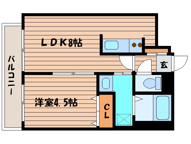 ＰＲＩＭＥ　ＵＲＢＡＮ北１１条の物件間取画像