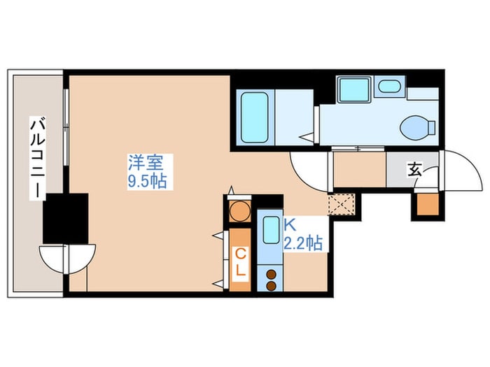 パシフィックタワ－札幌の物件間取画像