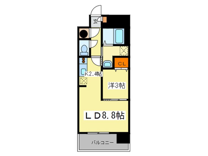 イリオス中島公園の物件間取画像