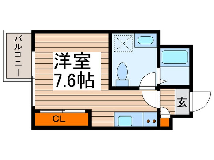 プライマル札幌北18条の物件間取画像