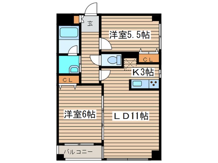 ノヴァシャトンの物件間取画像