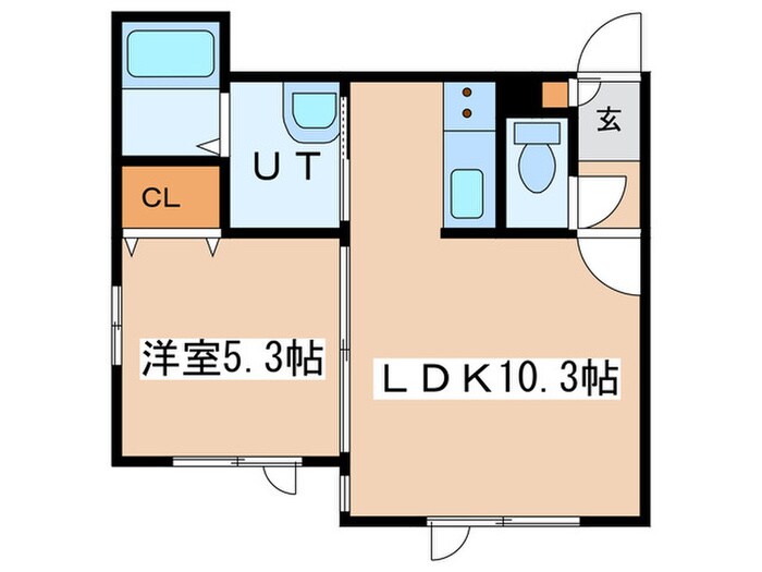 PRESENCE白石の物件間取画像