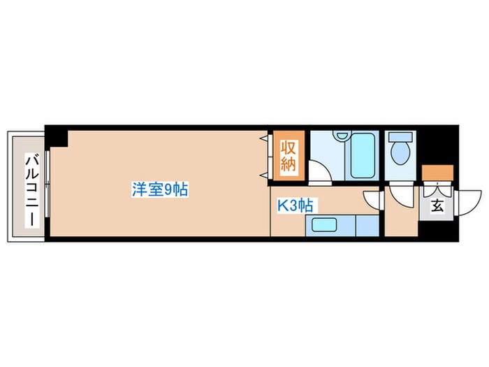 コスモス東札幌の物件間取画像