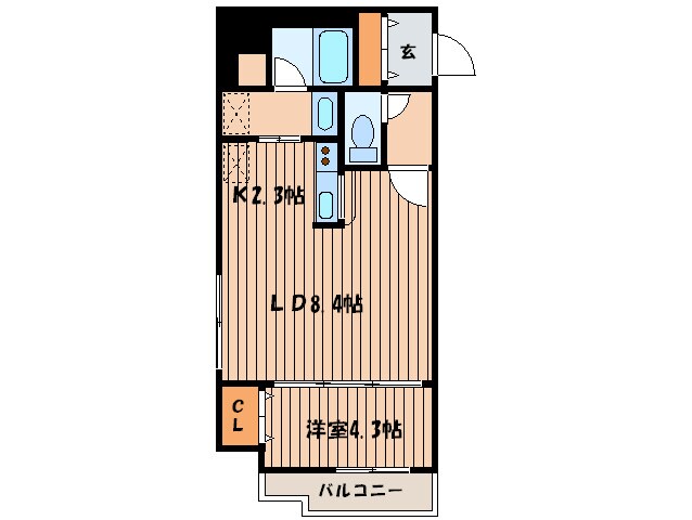 プライムア－バン北１４条の物件間取画像