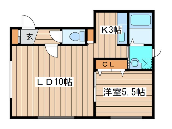 グランメ－ル麻生の物件間取画像