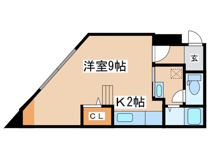 サザンシティ弐番館の物件間取画像