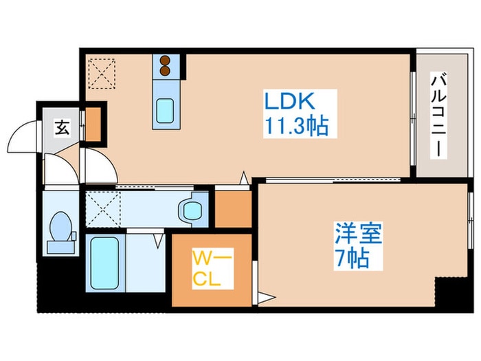 ＩＺＯＵの物件間取画像