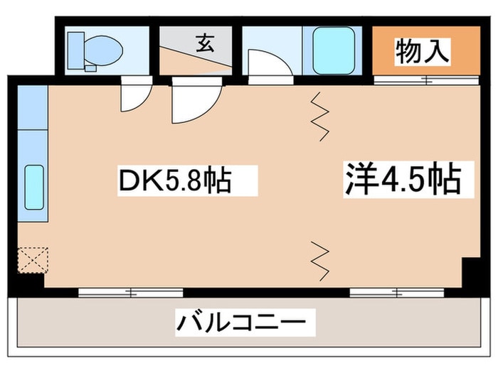 高栄パーク　の物件間取画像