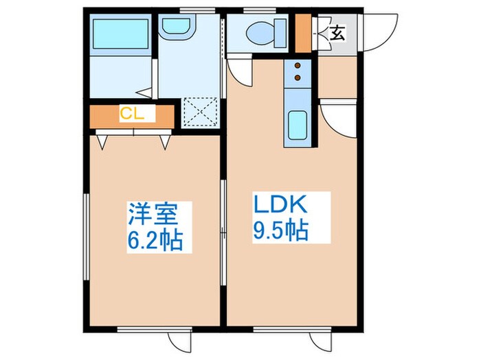 ダイアナＥＣＯの物件間取画像