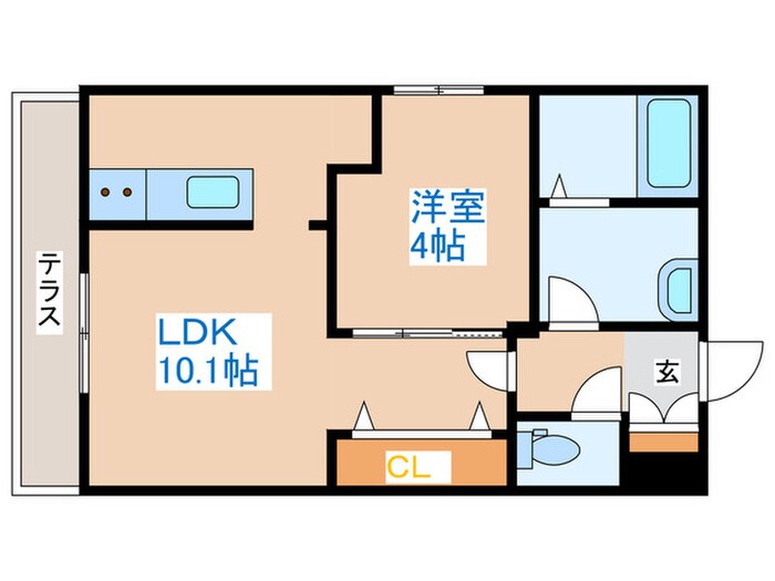 ＩＮＦＩＮＩＴＹ　ＫＯＴＯＮＩの物件間取画像