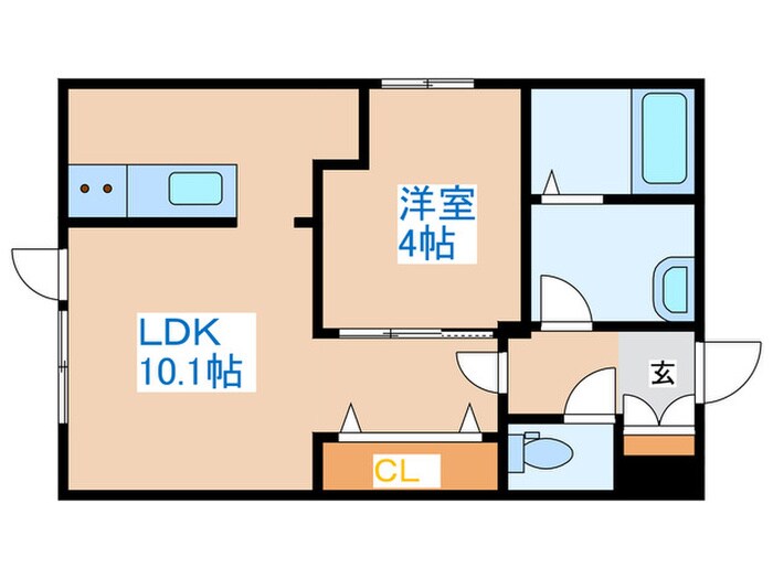 ＩＮＦＩＮＩＴＹ　ＫＯＴＯＮＩの物件間取画像