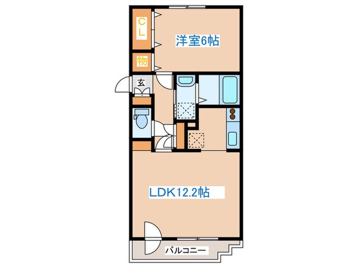 サンステ－ジ宮の沢の物件間取画像