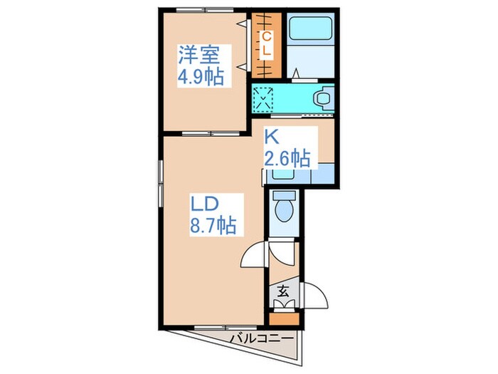 ハイパールN36の物件間取画像