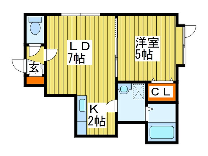 グッドライト月寒東の物件間取画像