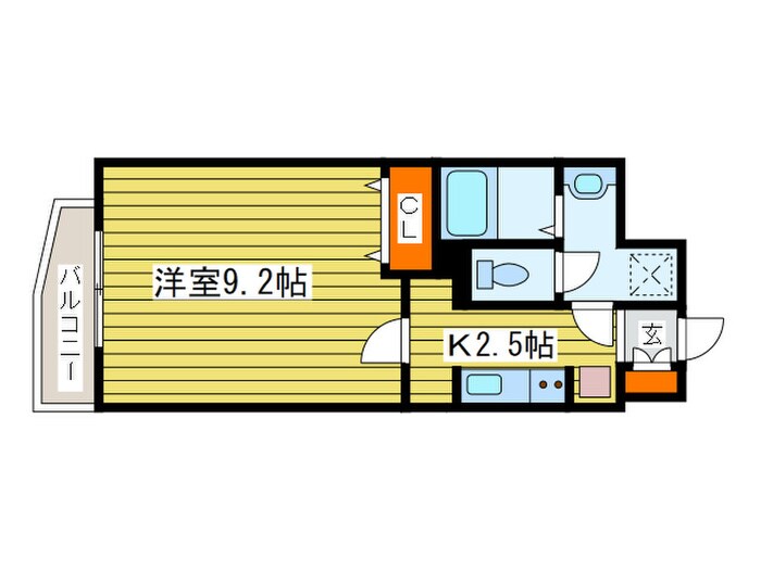 スカイヒルズＮ15の物件間取画像