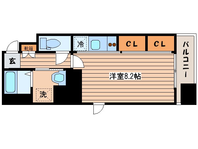 アストリアＮ６の物件間取画像