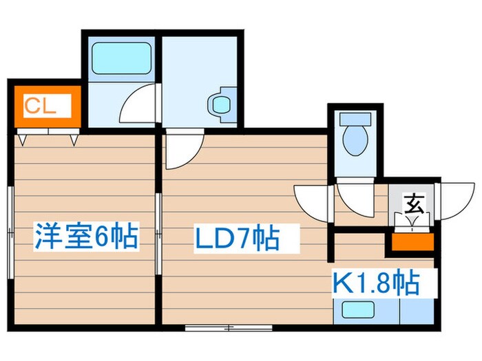 アンディ－の物件間取画像