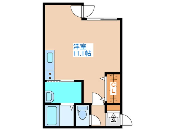 coffret東札幌42の物件間取画像