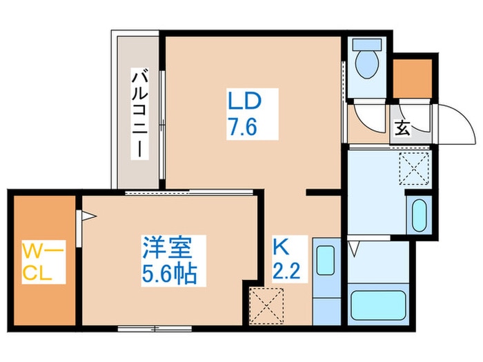 Cuoreの物件間取画像