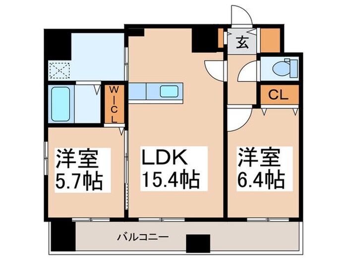 RESIDENCE SAISONの物件間取画像