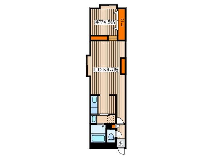 ロワ・ボヌ－ルの物件間取画像