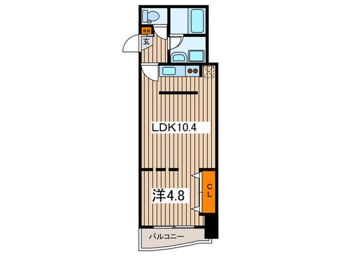 コ－ラルの物件間取画像