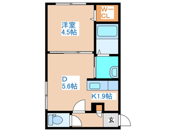 サクラブール栄通の物件間取画像