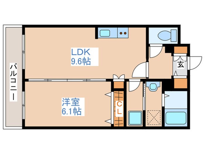 ビクトリータワーの物件間取画像