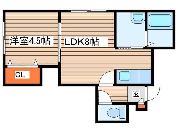 サニーパレスの物件間取画像