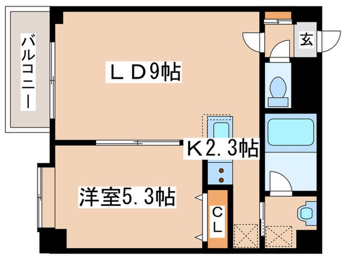 シャトレ東札幌の物件間取画像