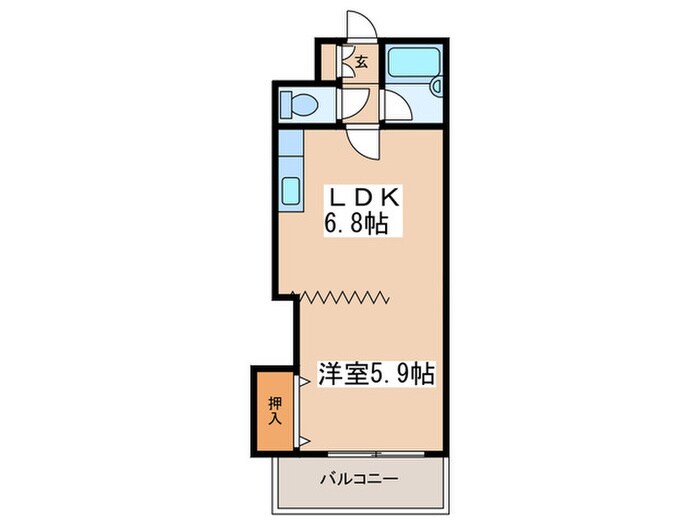 ハイツベールシバの物件間取画像