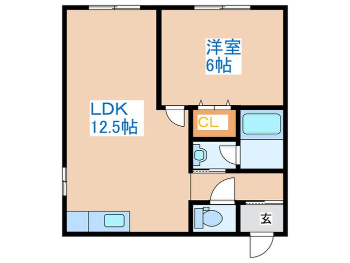 ビラＮＹの物件間取画像