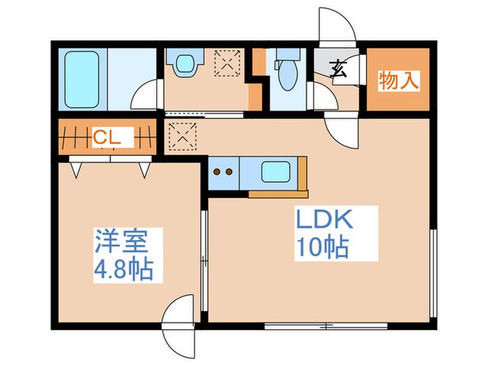 RILASSA N37の物件間取画像