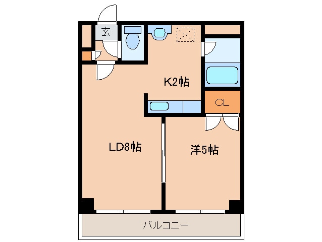 セントポーリア弐番館の物件間取画像