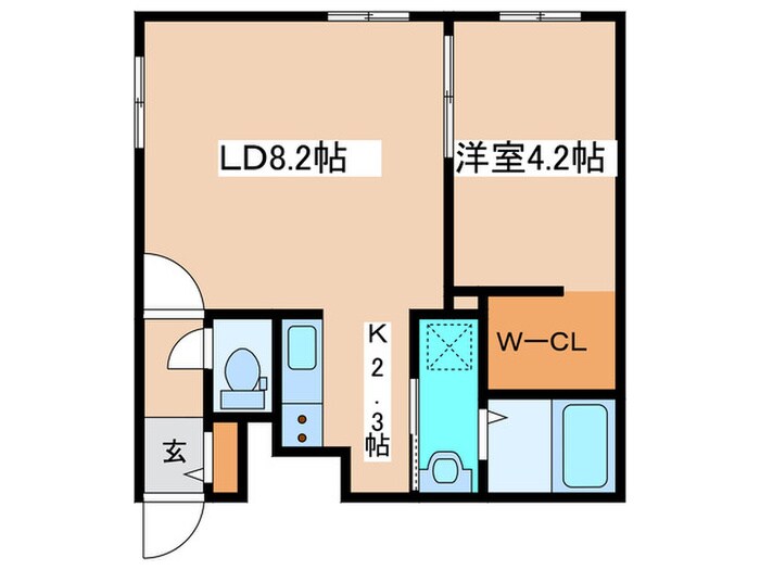 Livease N33の物件間取画像