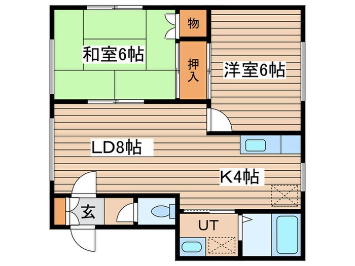 ノ－ル茶木の物件間取画像