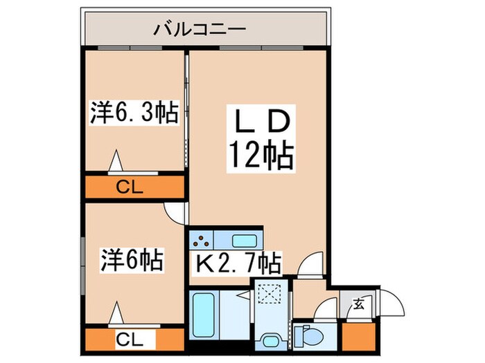 C-SELECTION.STELLAⅡの物件間取画像