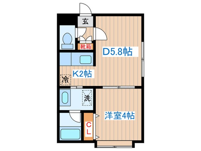 フォレスト中の島の物件間取画像