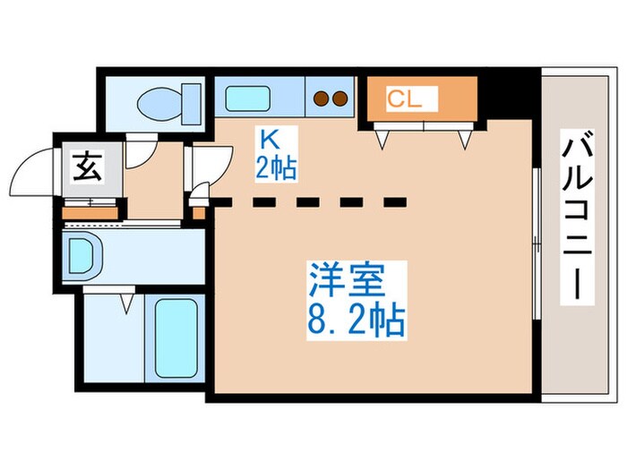 セルベッサ札幌レジデンスの物件間取画像