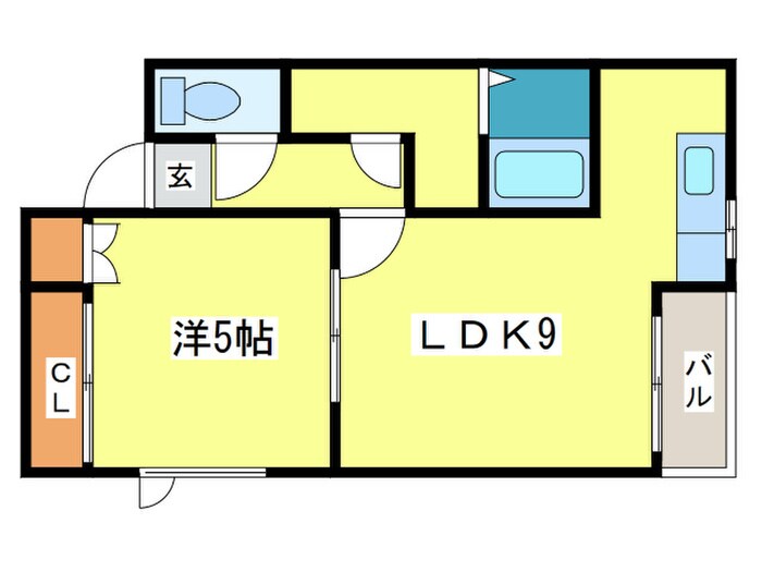 フォンテ－ヌ村川の物件間取画像