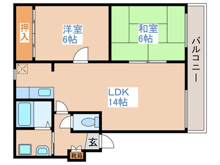 プレステ－ジＮ３１の物件間取画像