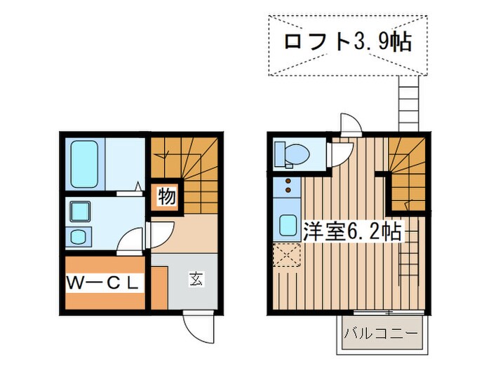 ソレイユの物件間取画像