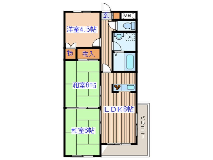 M.I.K-BUILDINGの物件間取画像