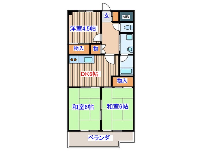 芳賀興産ビルの物件間取画像