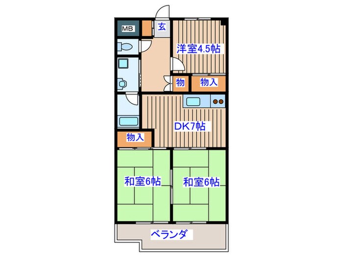 芳賀興産ビルの物件間取画像