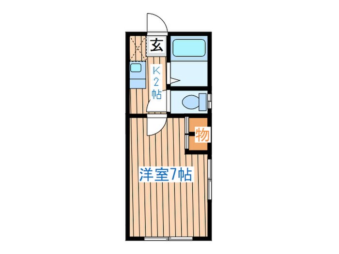 シティモ－ド向山の物件間取画像